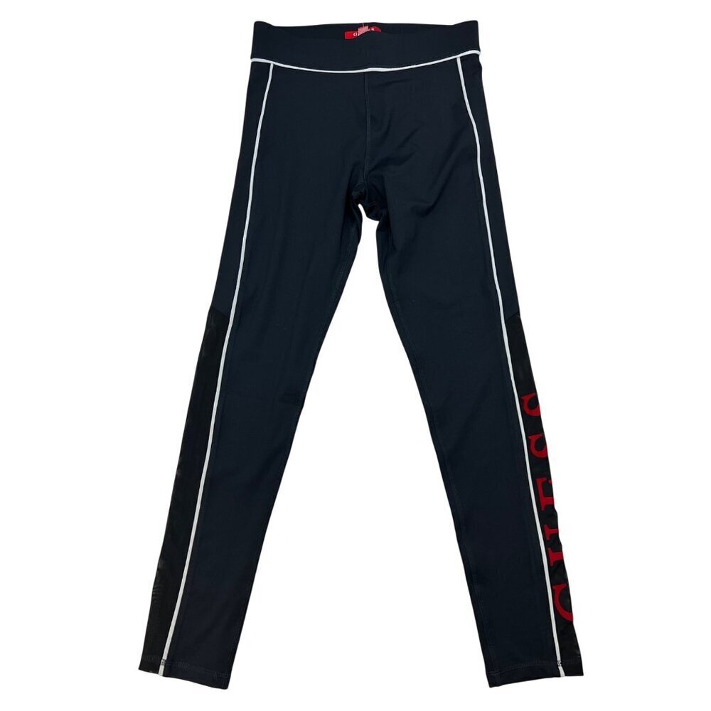 Express Womens Active Leggings Ankle Black/Multi Size Small New